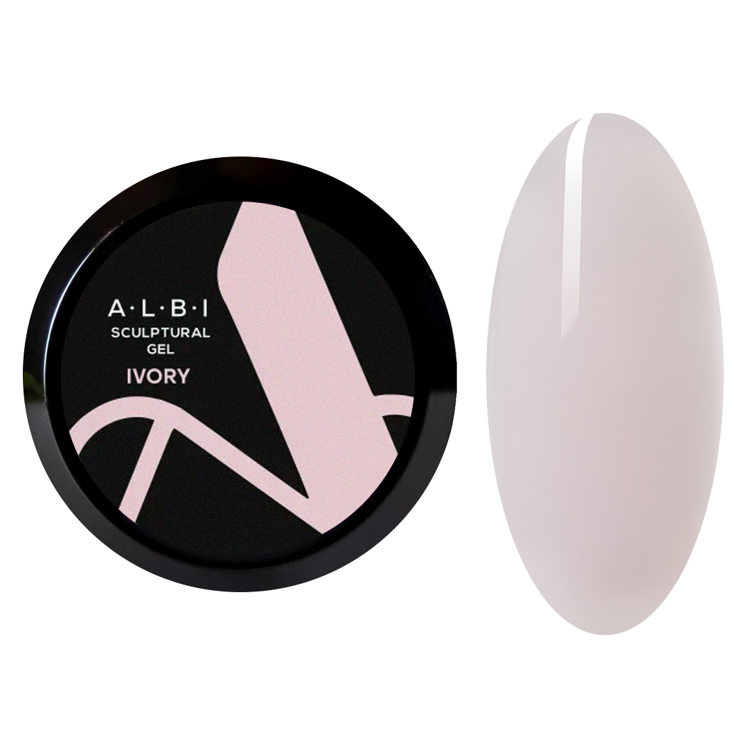 Гель скульптурный ALBI, 15мл, Ivory