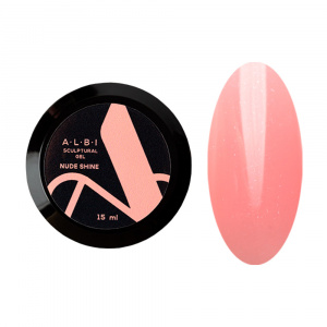 ALBI Гель скульптурный Nude Shine, 15мл ALBI Гель скульптурный Nude Shine, 15мл