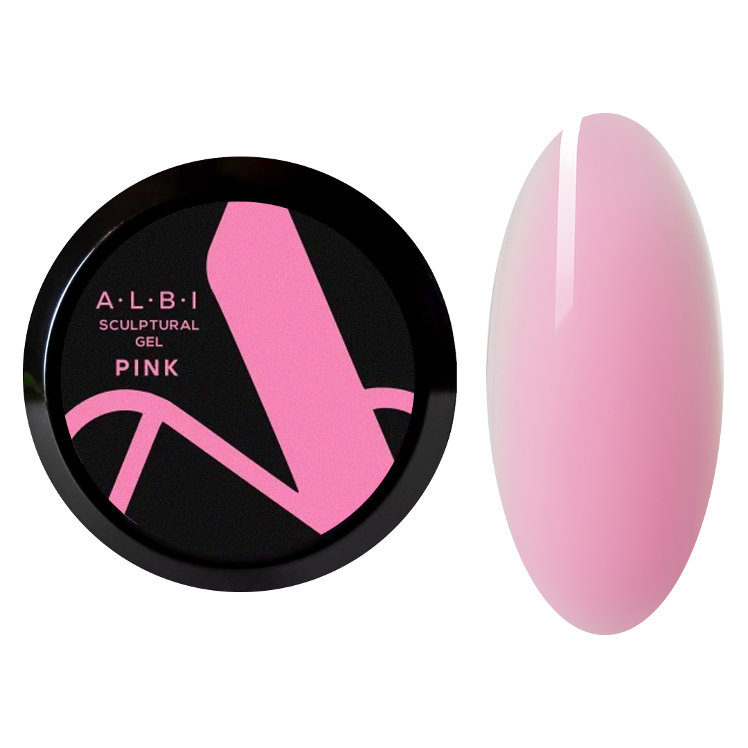 Гель скульптурный ALBI, 15мл, Pink