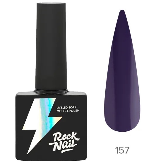 Гель-лак RockNail, Basic 157 Grape Soda