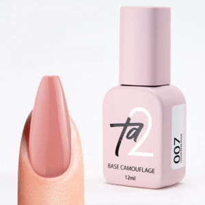Ta2 Камуфлирующая база / Base Nude №007, 12мл