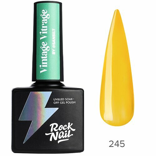 Rock Nail гель-лак Vintage Vitrage 10мл, 245 Bee Happy Rock Nail гель-лак Vintage Vitrage 10мл, 245 Bee Happy