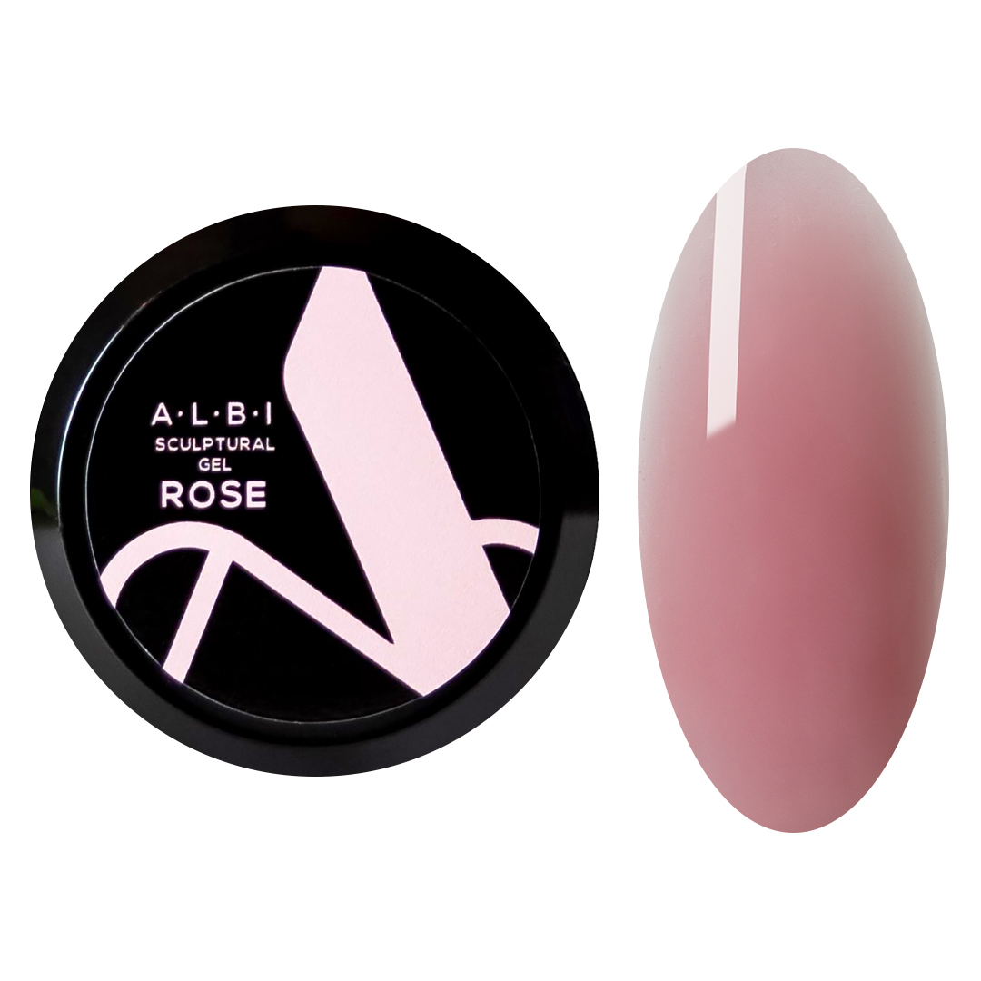 Гель скульптурный ALBI, 15мл, Rose