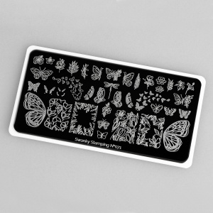 Пластина для стемпинга Swanky Stamping 071