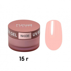 Гель моделирующий UV BUILDER GEL Runail Expert №108, 15г банка