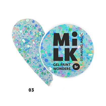 Гель-краска Milk Wonders, 03 Making Magic
