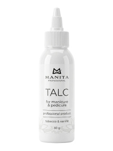 Manita, Тальк для маникюра и педикюра Tobacco & Vanille, 30гр Manita, Тальк для маникюра и педикюра Tobacco & Vanille, 30гр