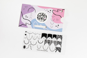 Пластина для стемпинга Swanky Stamping 185