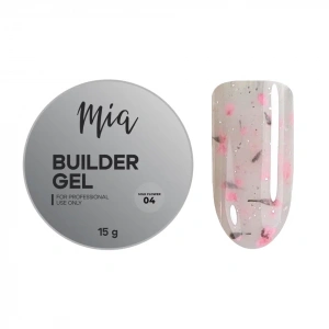 Mia Гель для наращивания Milk Flower gel 04, 15 мл