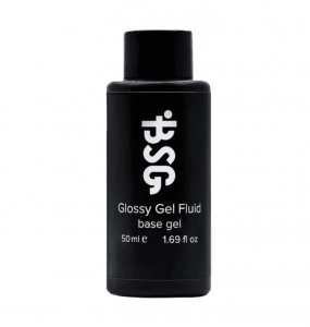 BSG Glossy Gel FLUID - УНИВЕРСАЛЬНЫЙ базовый гель 50 мл (без кисточки, с носиком)
