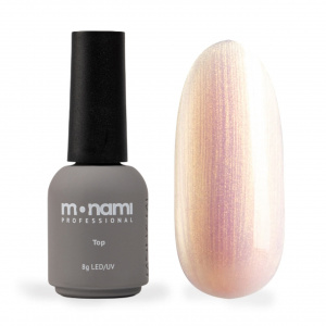 Monami Топ Super Shine Pearl Gold, 8 мл