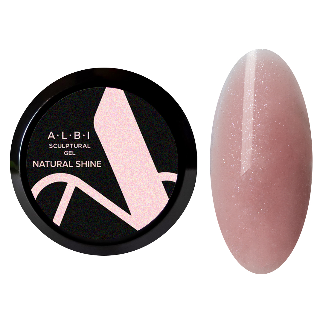 Гель скульптурный ALBI, 15мл, Natural Shine