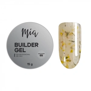 Mia Гель для наращивания Nude Flower gel 05, 15 мл