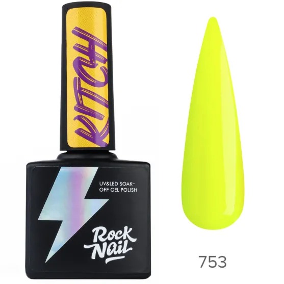 Гель-лак RockNail, Kitch 753 Hope Ur Okay