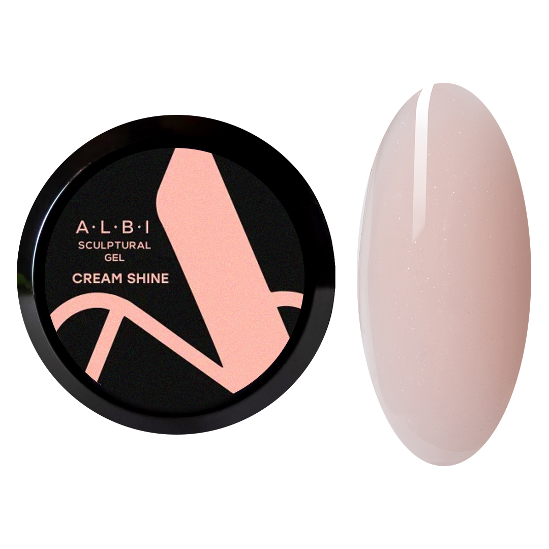 Гель скульптурный ALBI, 15мл, Cream Shine