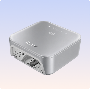 Лампа для сушки ногтей RAY BASIC 2.0,серебрянный