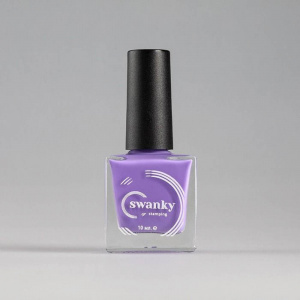 Лак для стемпинга Swanky Stamping №011, сиреневый, 10 мл