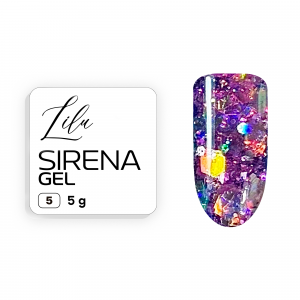 Lilu Блеск для дизайна Sirena gel 05, 8g Lilu Блеск для дизайна Sirena gel 05, 8g