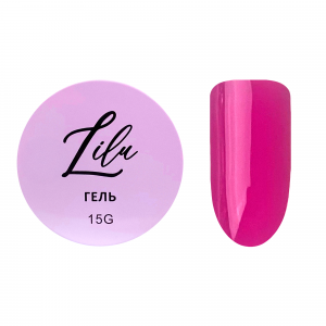 Lilu гель для наращивания Crazy pink 03, 15 мл