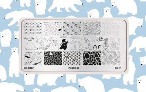 Пластина для стемпинга Go! Stamp 272 Polar Bear