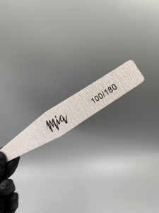 Пилка Mia 100/180 розовая середина
