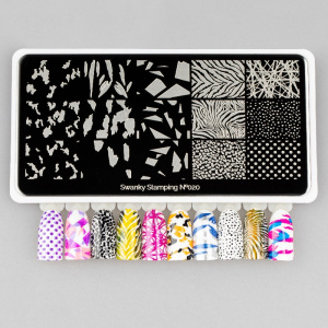 Пластина для стемпинга Swanky Stamping 020