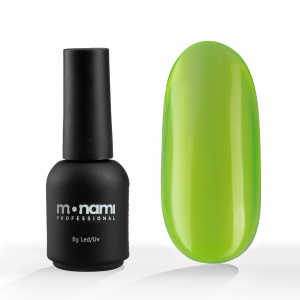 Monami гель-лак NEON glass Yellow, 8 мл